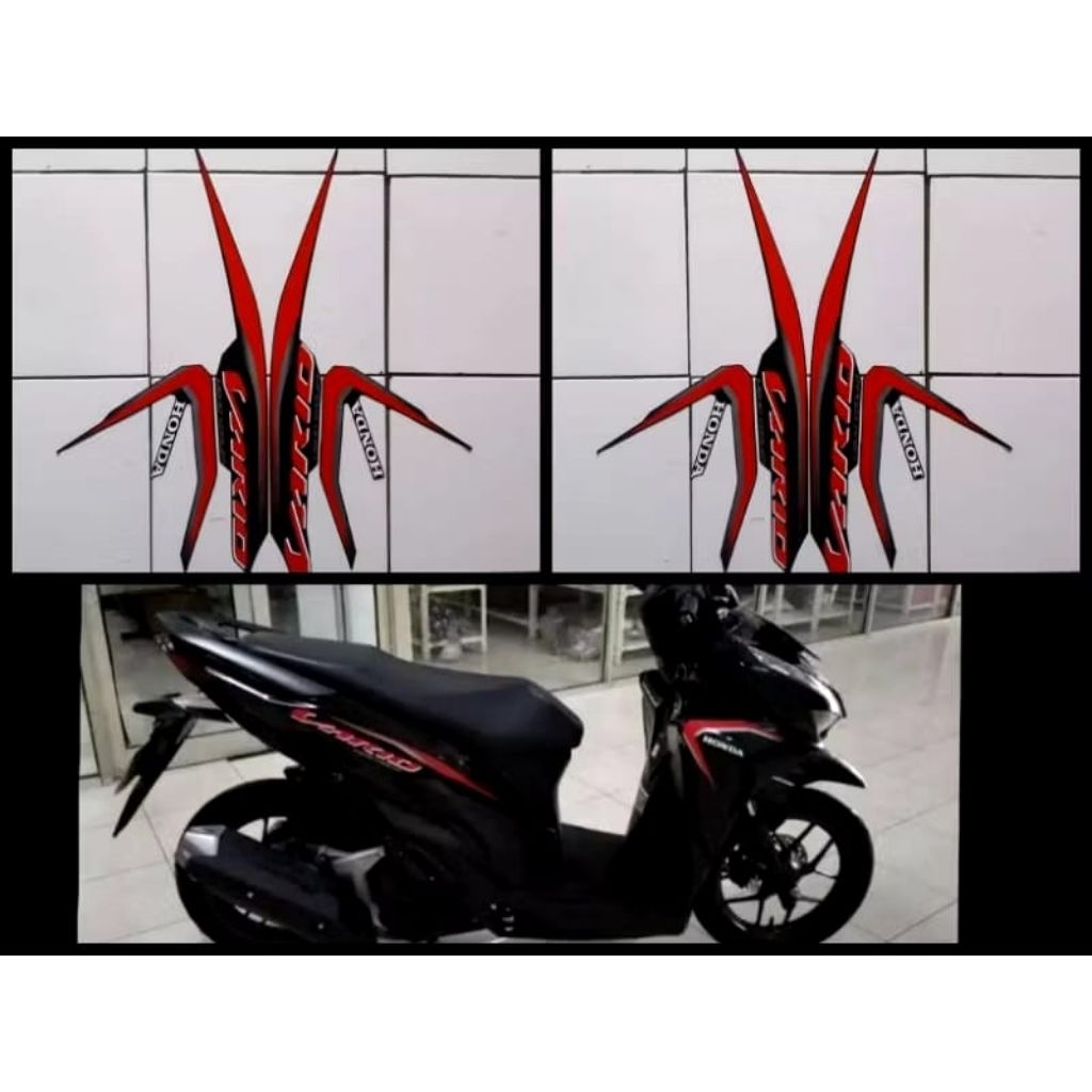 STIKER STRIPING LIST BODY MOTOR HONDA VARIO 125 2019