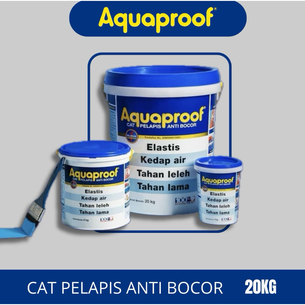 Cat Tembok Aquaproof 20kg Cat Anti Bocor