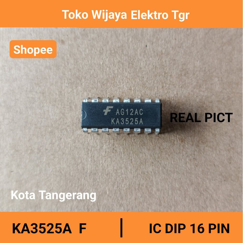 Mesin Las Sparepart | KA3525A IC Dip 16 Pin IC Pwm Mesin Las