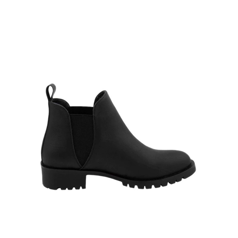PAYLESS. COMFORT PLUS ORIGINAL. ROYAL - BLACK. SEPATU SANDAL BOOTS WANITA. NEW WITH BOX