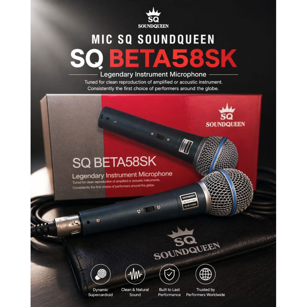 mic soundqueen Beta 58SK