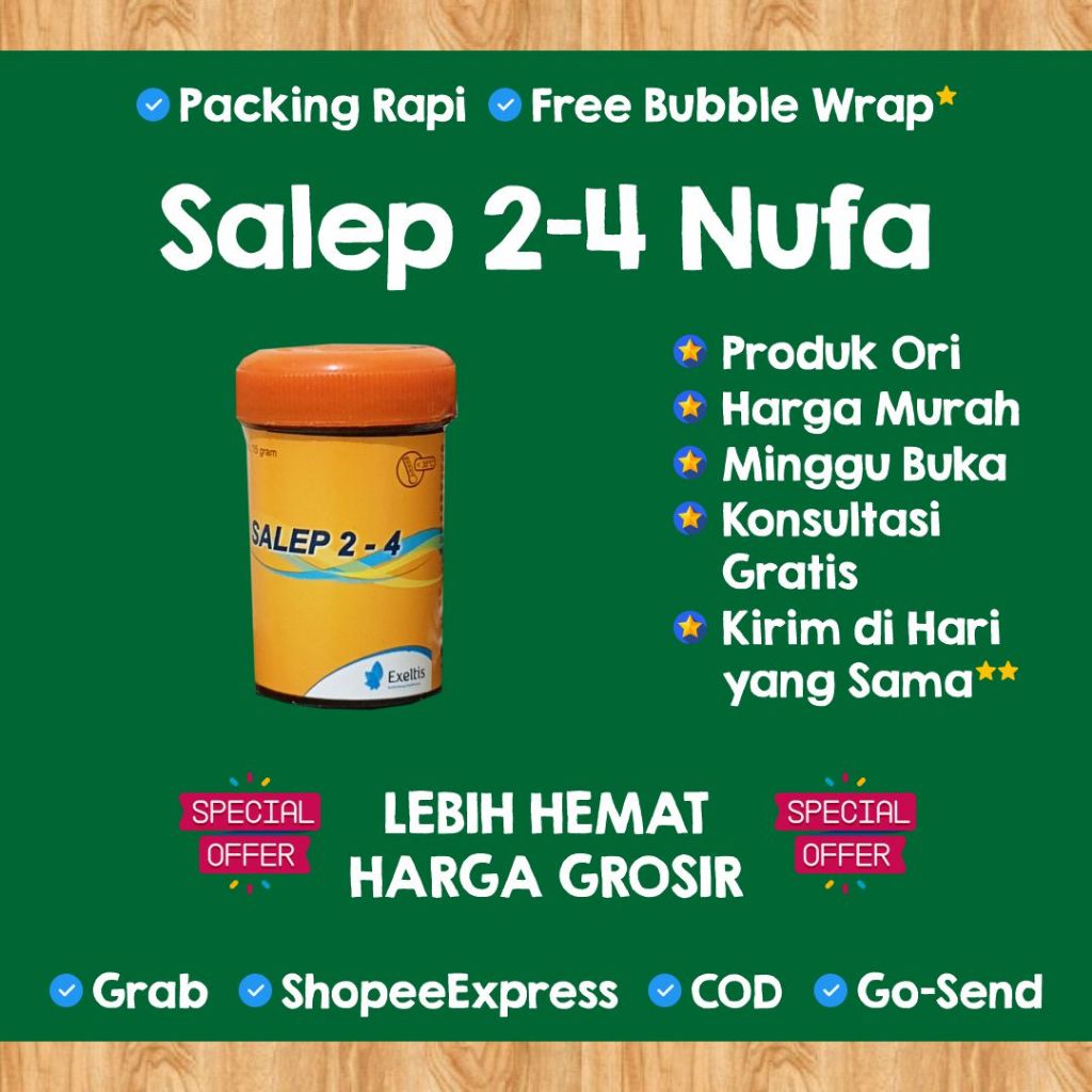 Salep 24 Nufarindo Gatal Scabies Per Pot