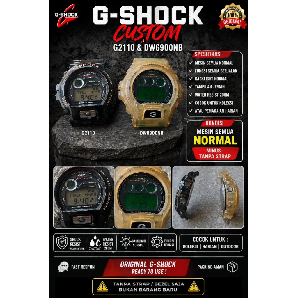 G Shock second