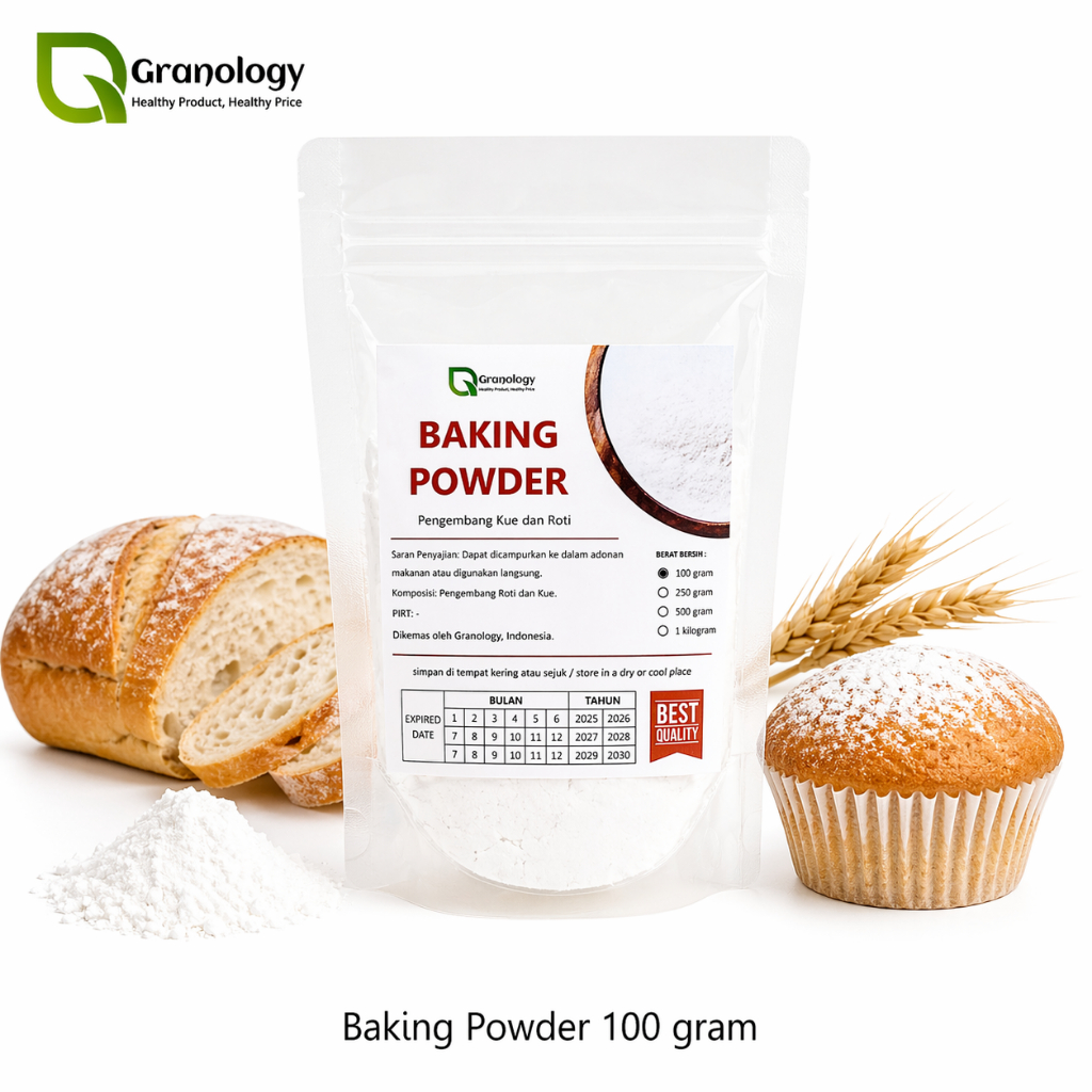 Pengembang Roti dan Kue / Baking Powder (100 gram)
