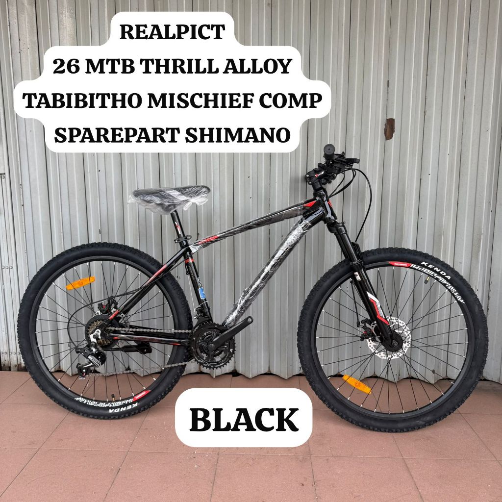 GOSEND Sepeda Gunung MTB 26 THRILL TABIBITHO MISCHIEF SHIMANO