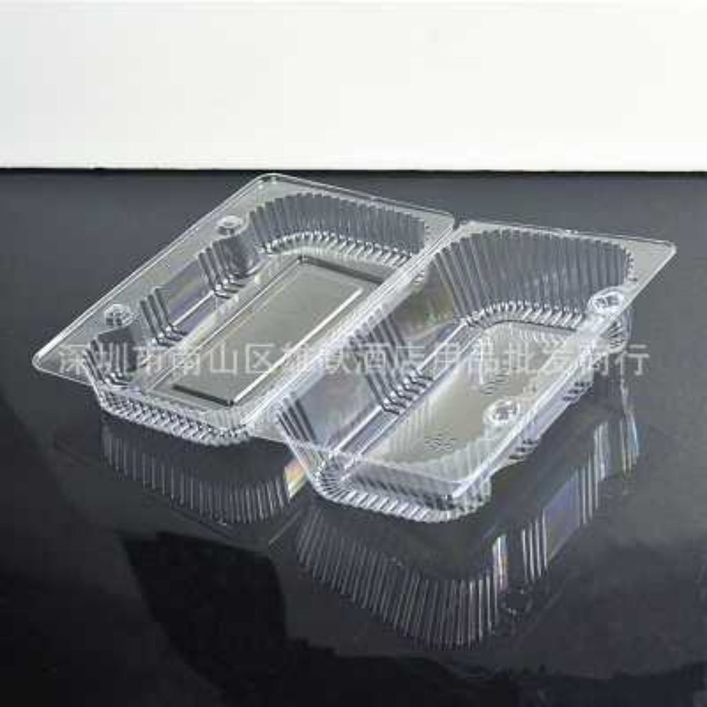 Satuan-Box kotak mika wadah buah jajanan pasar kue basah/Box transparan mika wadah cake buah/Kotak p