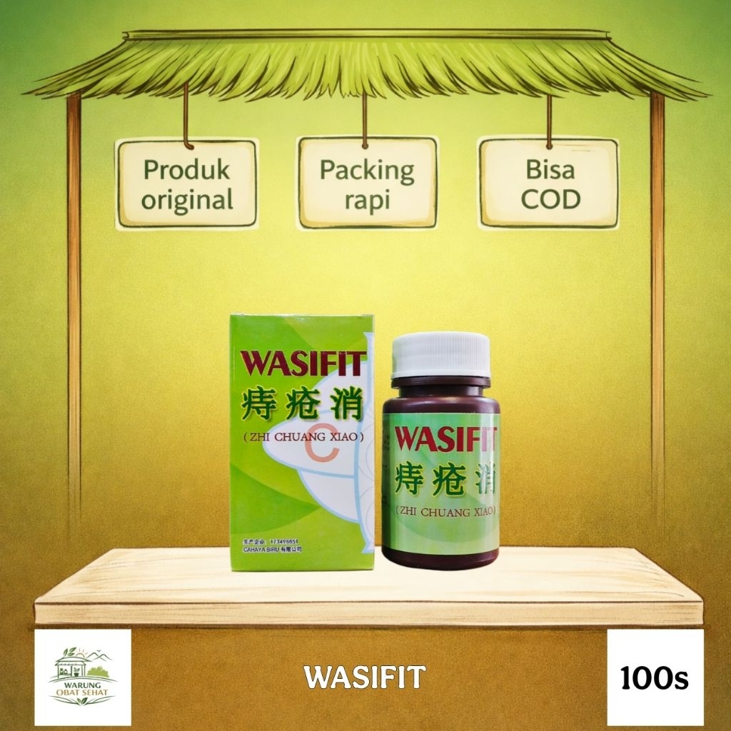 Wasifit Zhi Chuang Xiao Obat Herbal China Untuk Wasir Ambeien Pendarahan