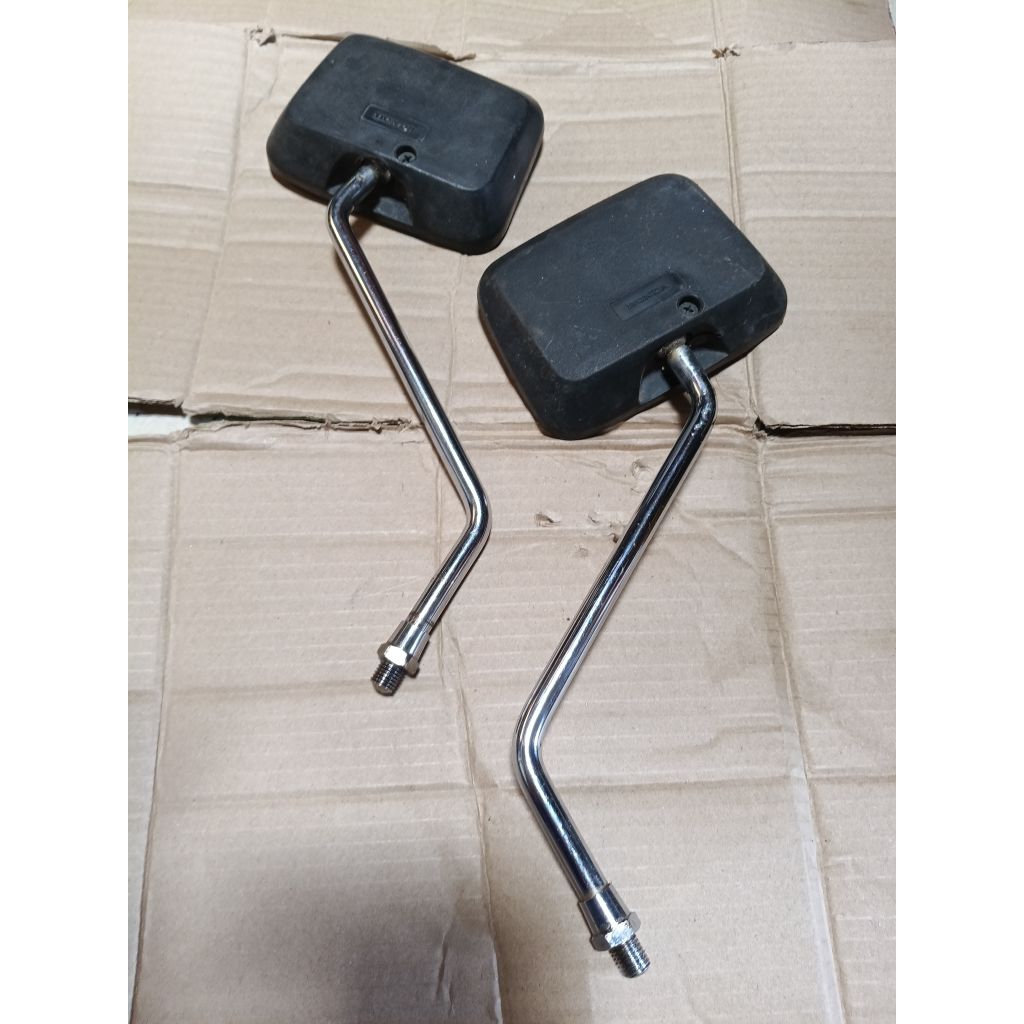 kaca Spion sepasang Honda GL 100 original second drat 14