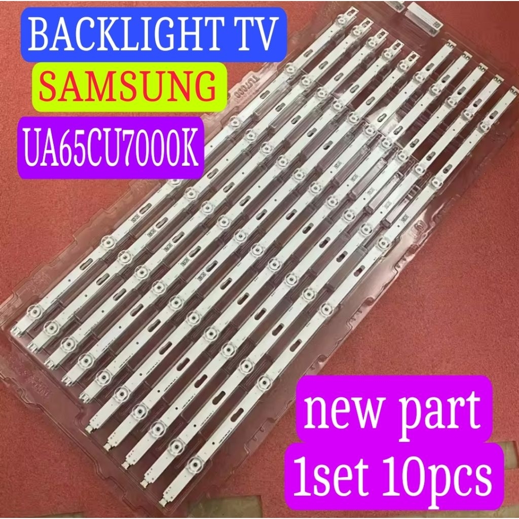 LAMPU LED BACKLIGHT BL TV SAMSUNG 65CU7000 65CU7000K UA65CU7000K