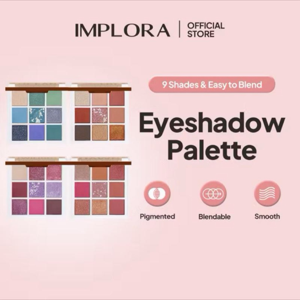 IMPLORA Eyeshadow Palette DAWN | DESSERT