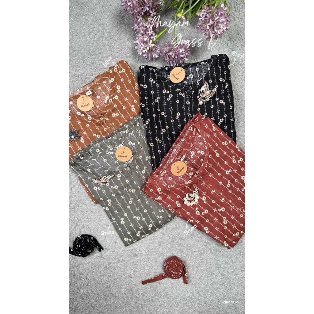 MAYAR DRESS, YUMNA dan Umnia 4 Dress By Jannat.Id Bisa COD