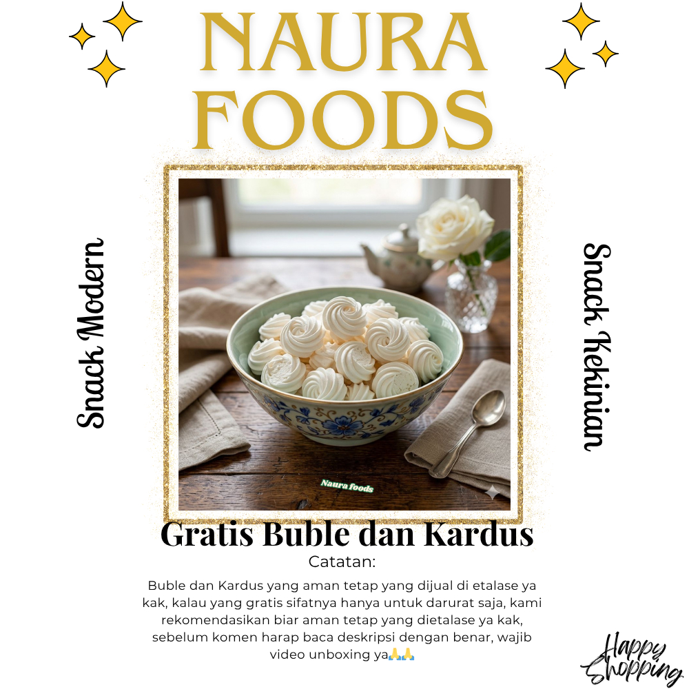 SNACK KILOAN KUE SAGU / KUE GARUT / KUE SEMPRIT PROMO 250 DAN 500 GRAM