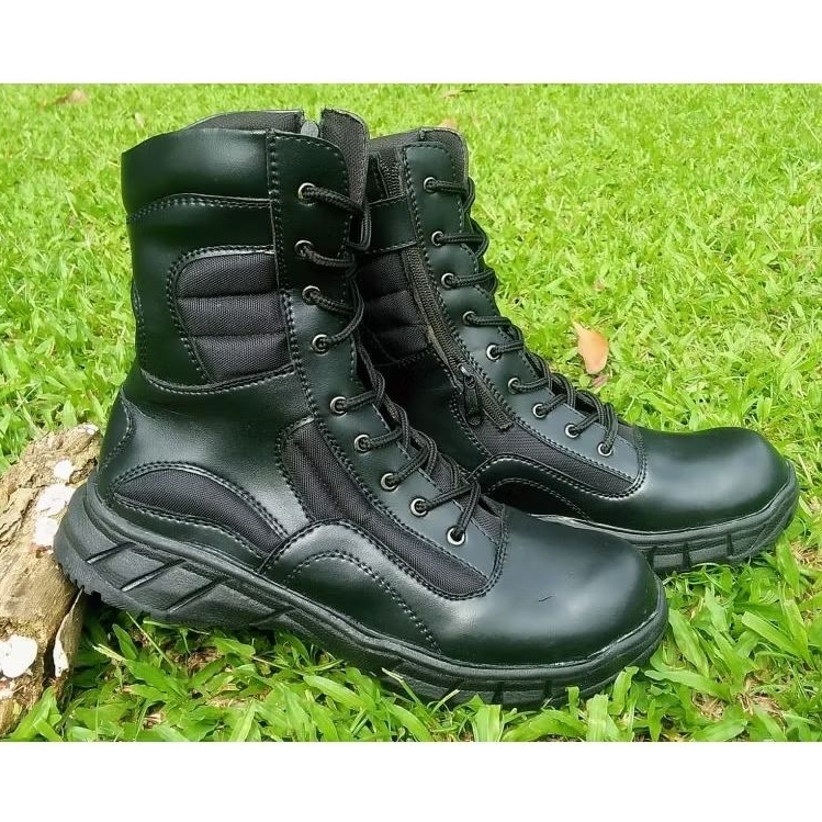 Sepatu PDL Tni Ad Satpam Resleting Terlaris