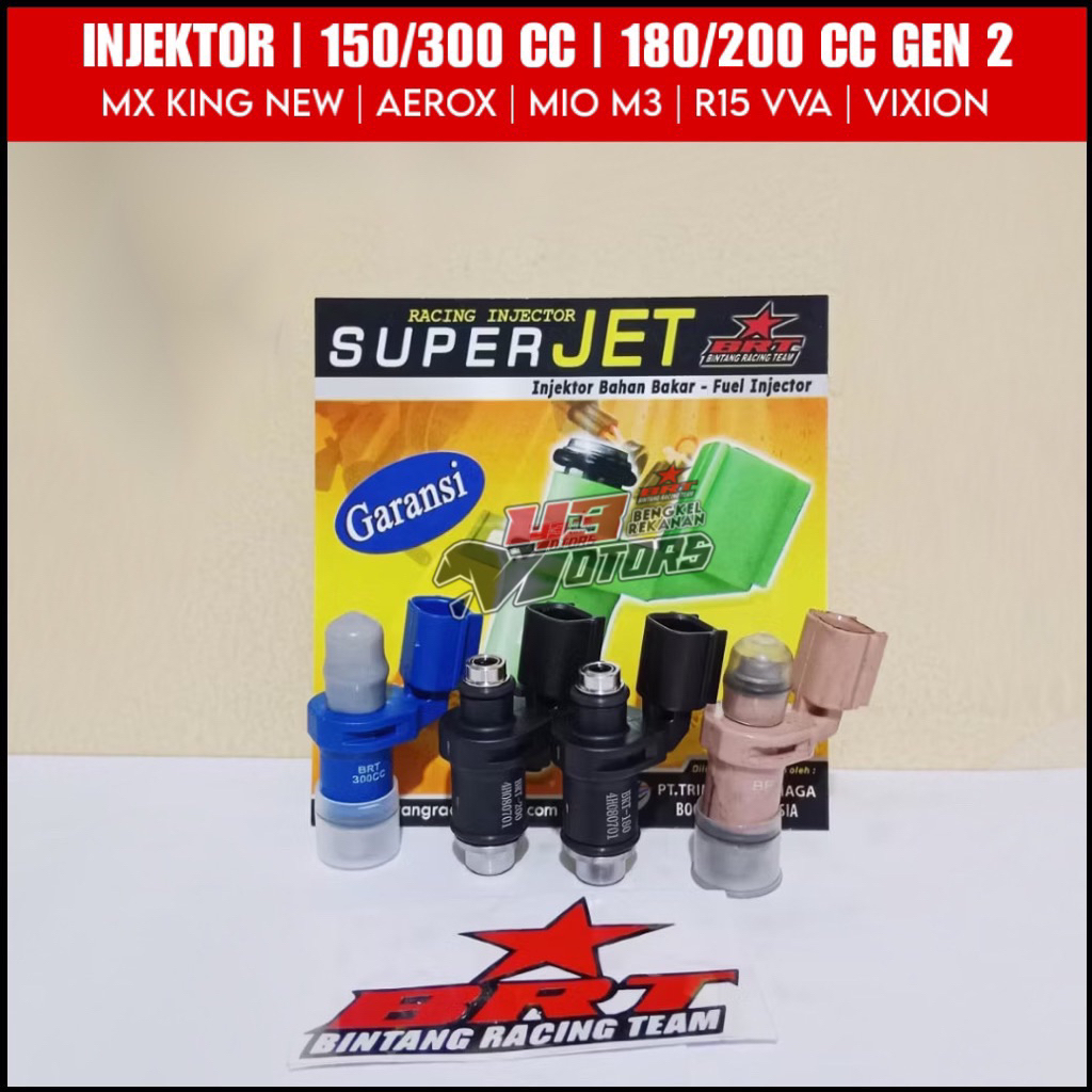 INJEKTOR VIXION NEW/MIO J/R 15/NMAX/NVL/MX KING BRT
