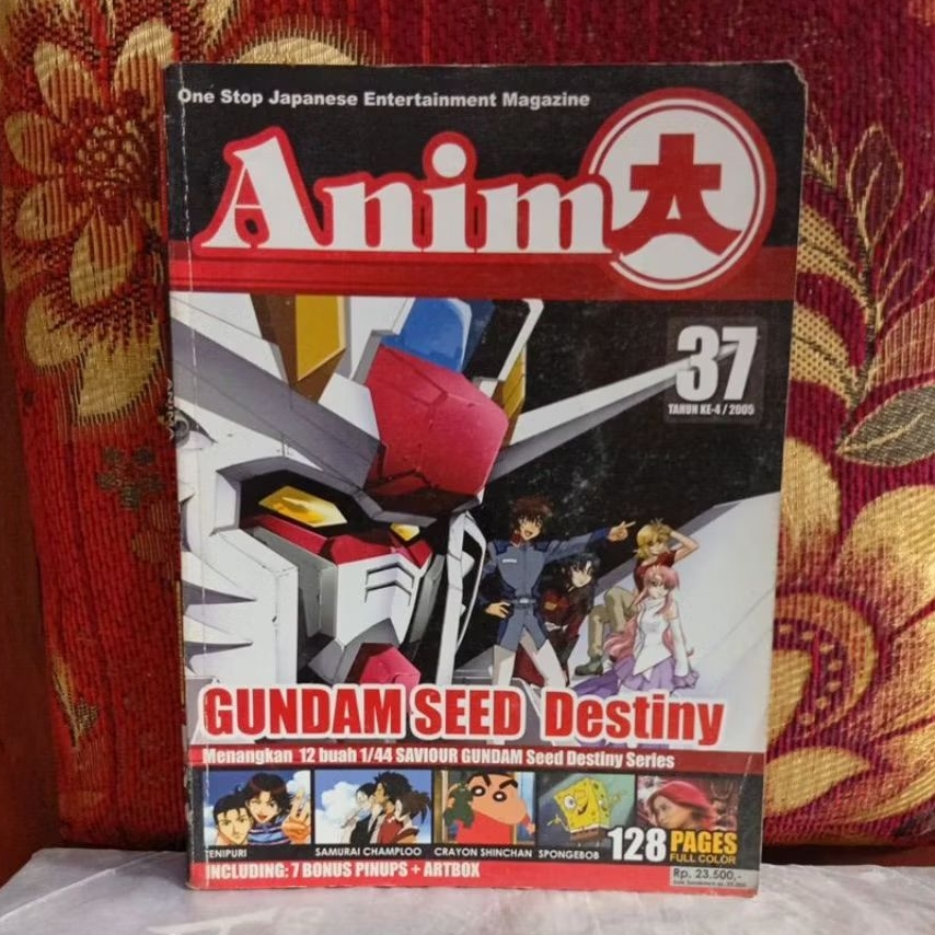 Majalah Anima Original 37 TAHUN KE-4 /2005 Bekas