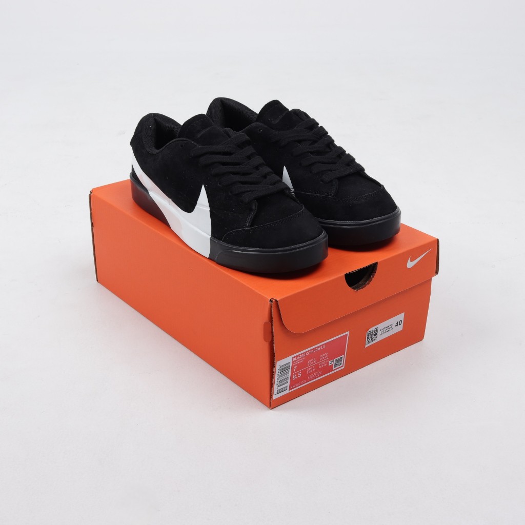 (SLKCK) Sepatu Sneakers Nike Blazer City Low LX Black