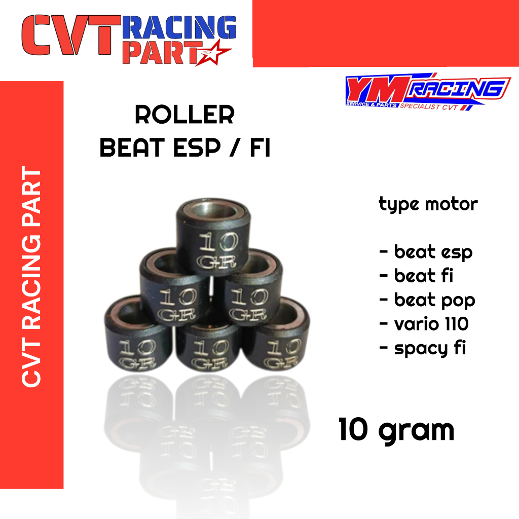 ROLLER/LOLER BEAT FI 10 GRAM 1 SET ISI 6 BUTIR / ROLLER 10 GRAM BEAT ESP | ROLLER 10 G SCOOPY FI/ESP