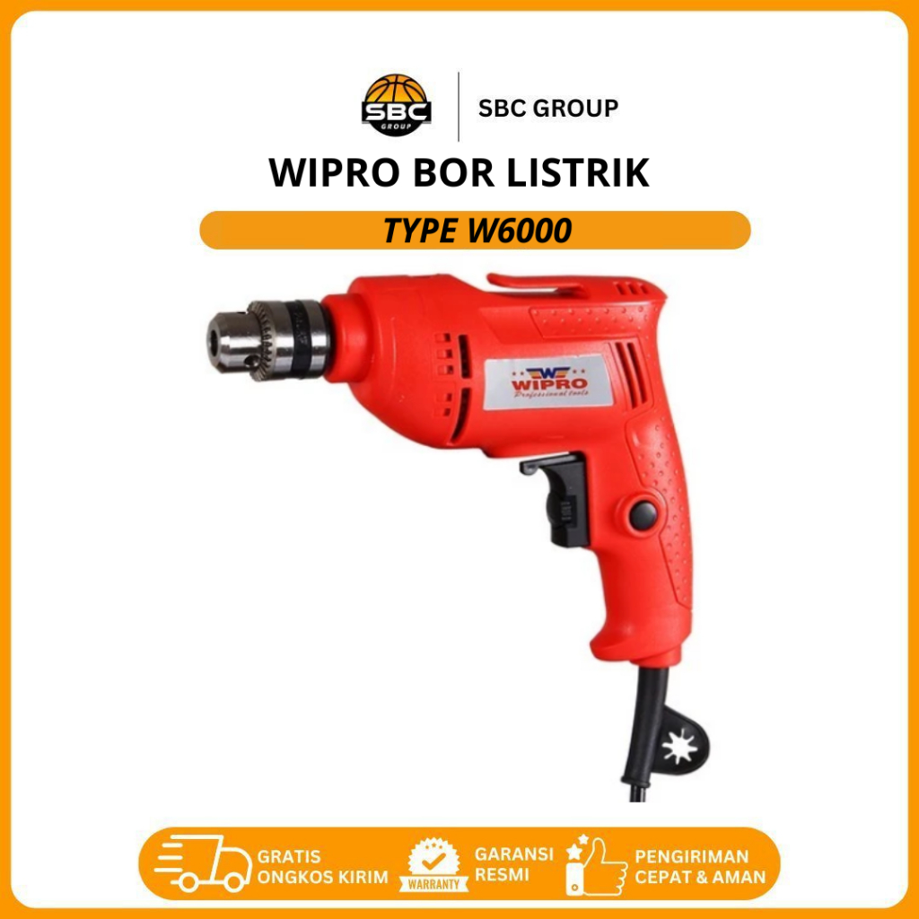 Wipro W6000 Bor Listrik