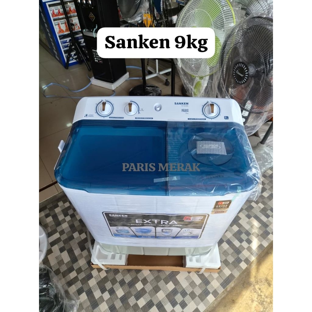 Mesin cuci Sanken 9 kg TW-9220