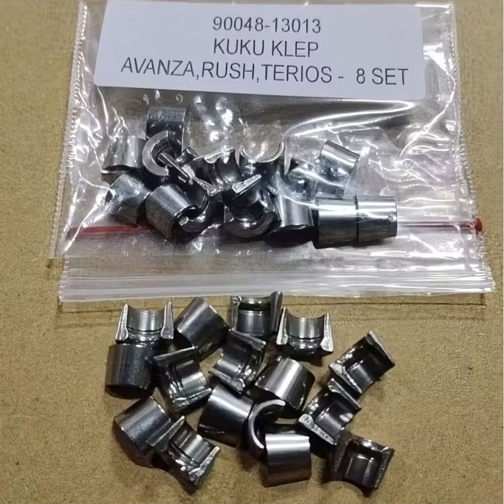 8Set KANCING KLEP/KUKU KLEP/KUKU MACAN/VALVE SPRING RETAINER AVANZA,XENIA/RUSH,TERIOS 2007-2017/LUXI
