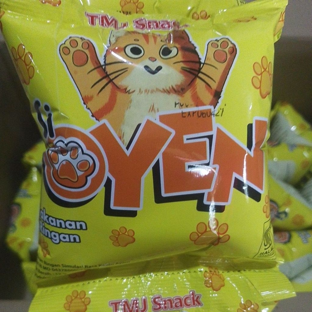 Ciki Berhadiah OYEN isi 10 Pcs, Rasa Enak Dan Gurih