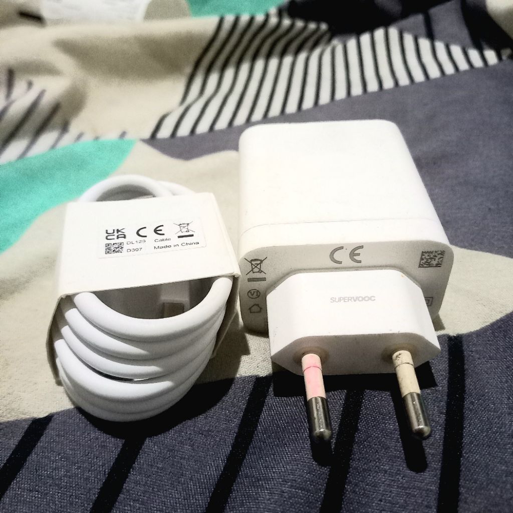 charger oppo original cabutan oppo a58 33w supervooc