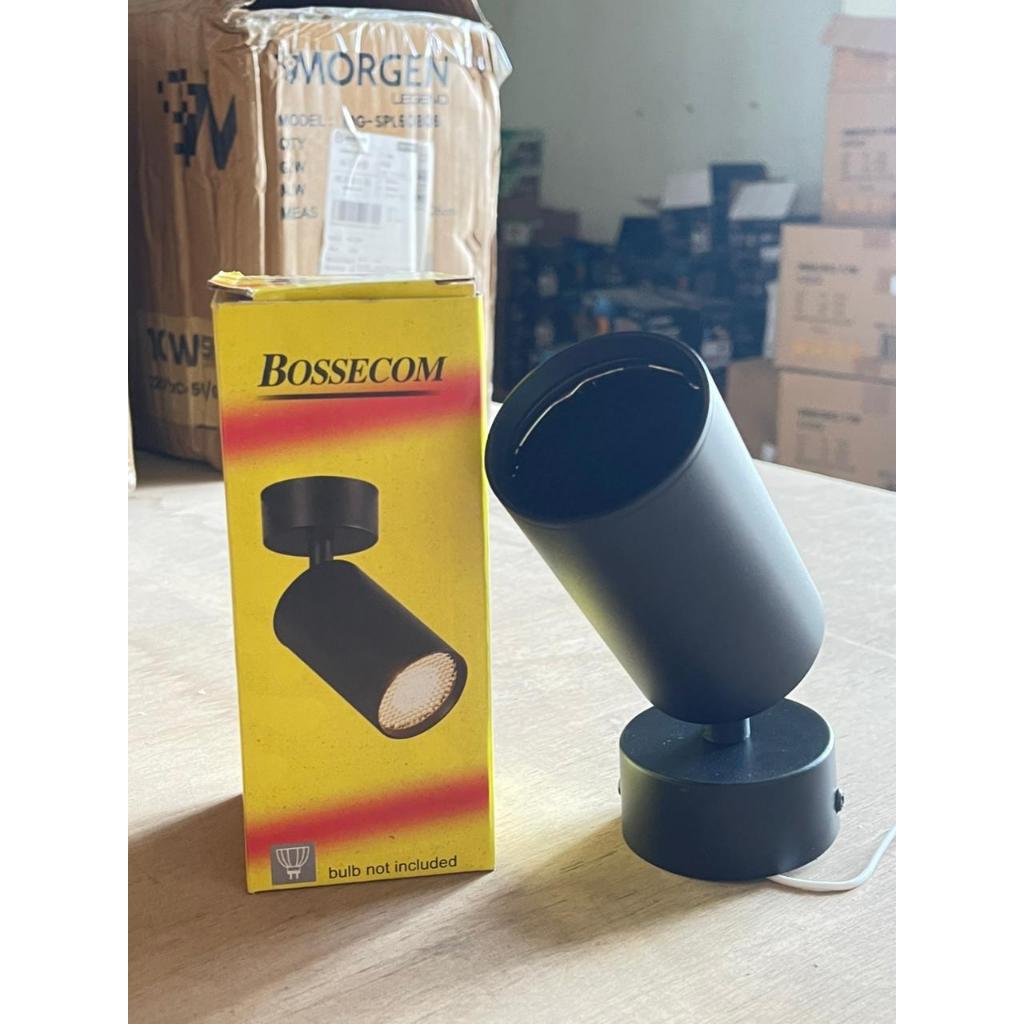 BOSSECOM KAP SPOTLIGHT OB MR16 HITAM BE-P9026