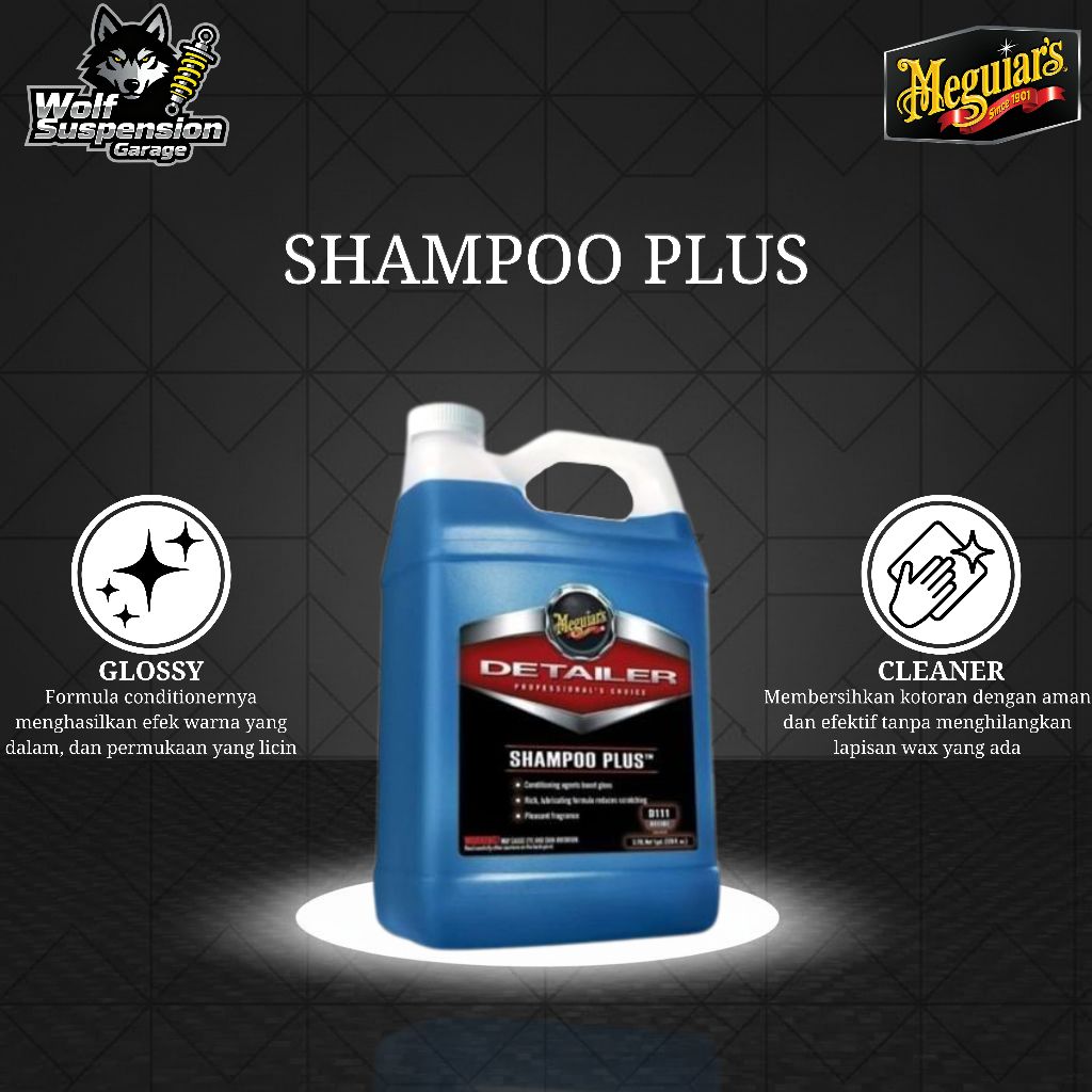 Meguiars Shampoo Plus Shampo Cuci Mobil
