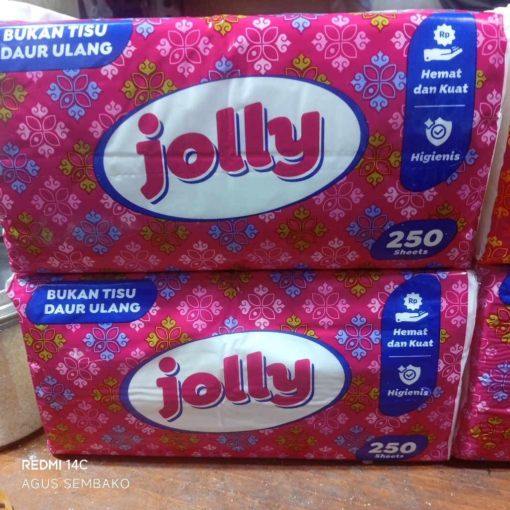 tisu jolly pink 250s GROSIR MURAH