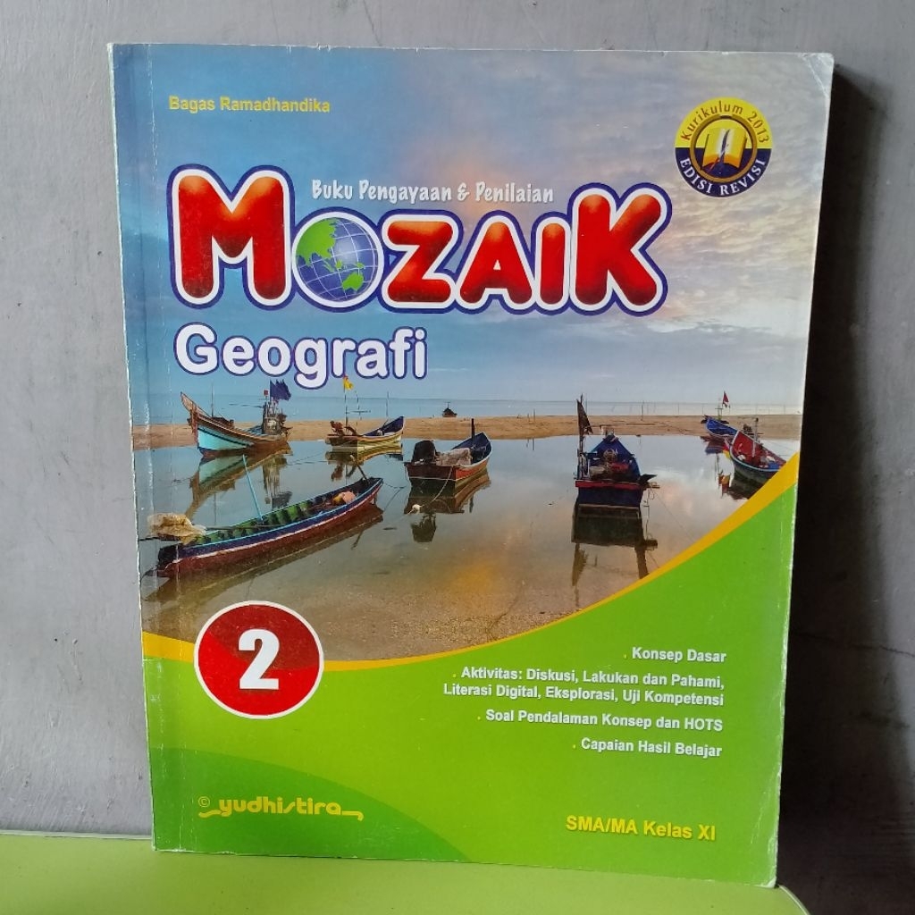 MOZAIK GEOGRAFI UNTUK SMA/MA KELAS 11 PENERBIT YUDHISTIRA