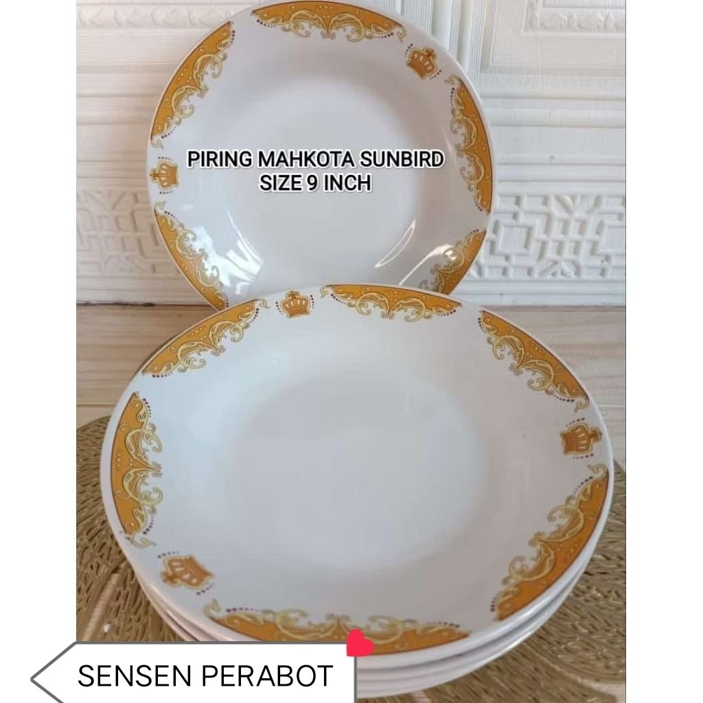 PIRING CEPER KERAMIK MARBLE 10,5 INCH FIORENZA 100%