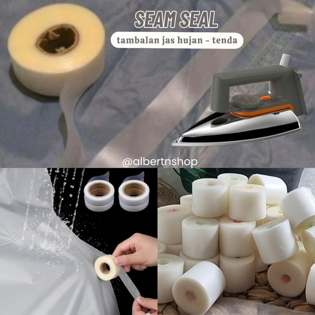 Seam Seal Tambalan Tenda/ jas hujan, jaket Seam Seal Waterprof