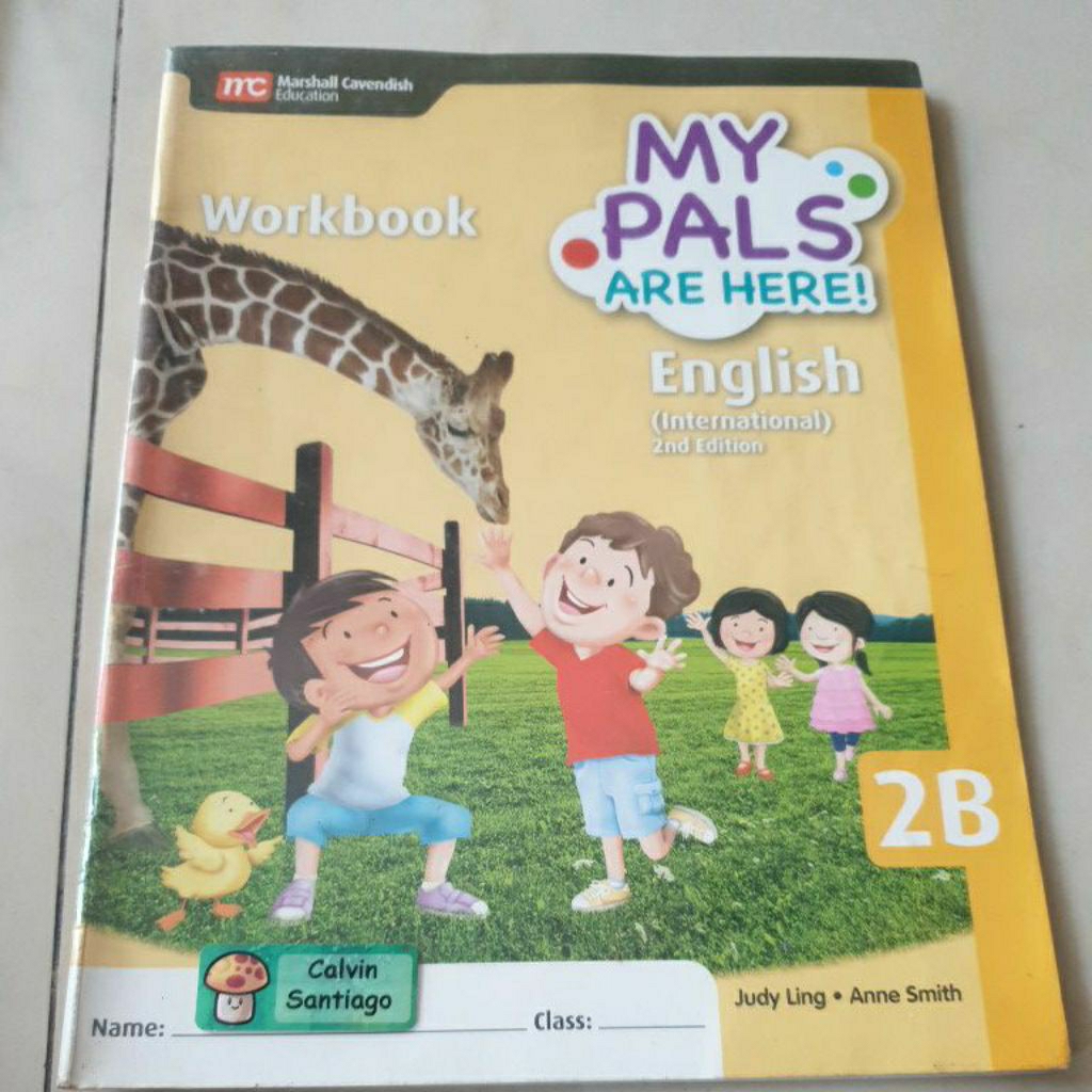(bekas)MY PALS ARE HERE ENGLISH 2B WORKBOOK
