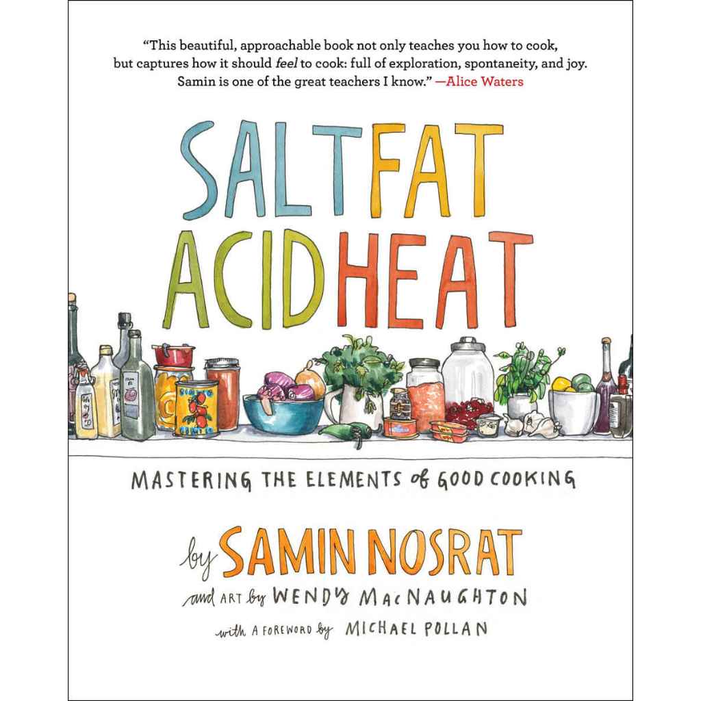 buku Nosrat, Samin - Salt, Fat, Acid, Heat