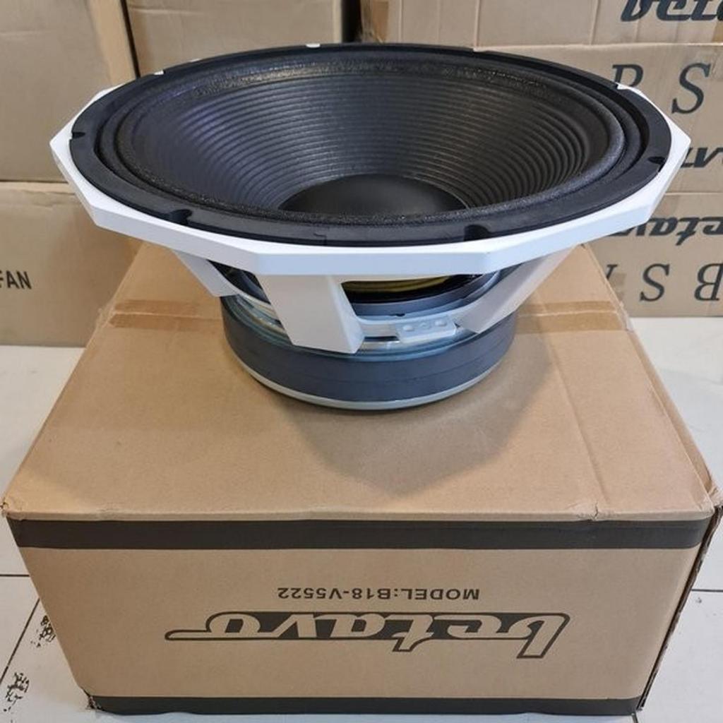 SPEAKER COMPONENT BETAVO B18 V5522 SUBWOOFER 18 INCH ORIGINAL B-18 V 5522 oriinal
