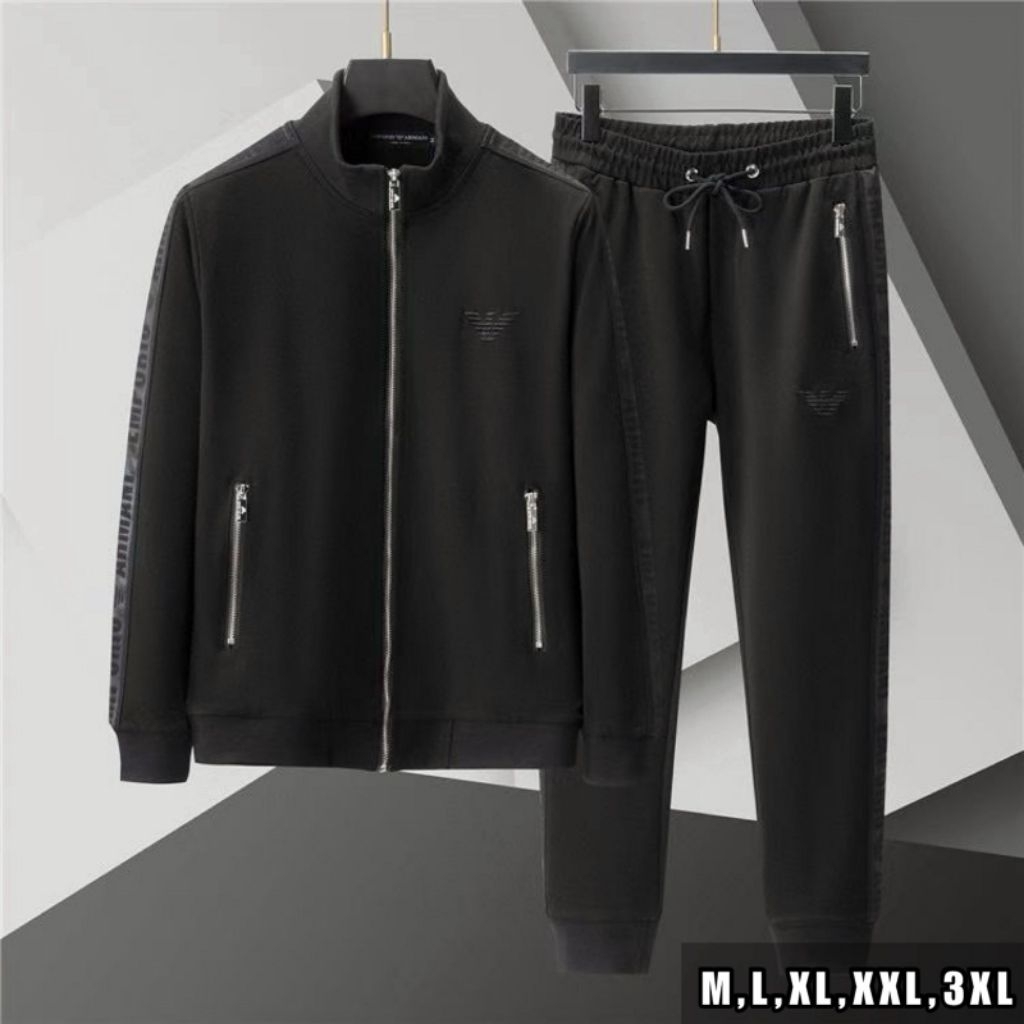 Setelan baju training pria wanita one set AR'1552