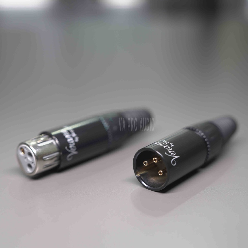 Jack xlr canon verano by vermouth tellurium gold female -male