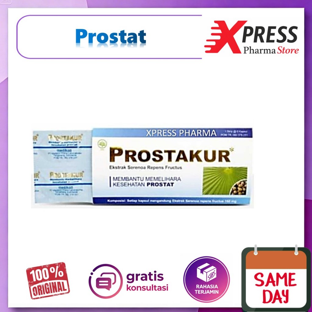 XPRESS   Prostakur Kapsul Prostat Obat