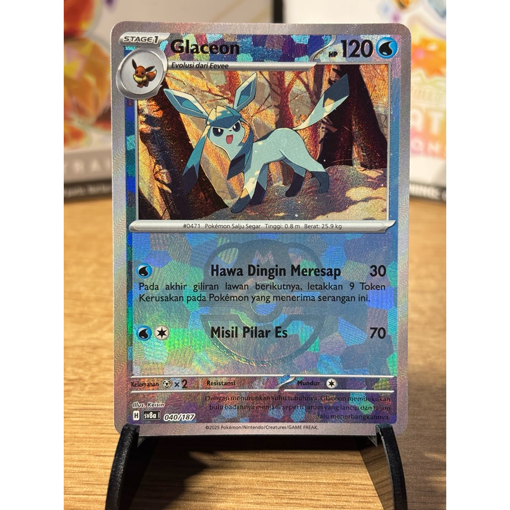 Glaceon #040 Master Ball Kartu Pokemon TCG Indonesia