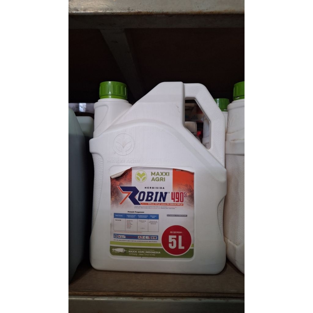 HERBISIDA SISTEMIK ROBIN 490SL 5 LITER