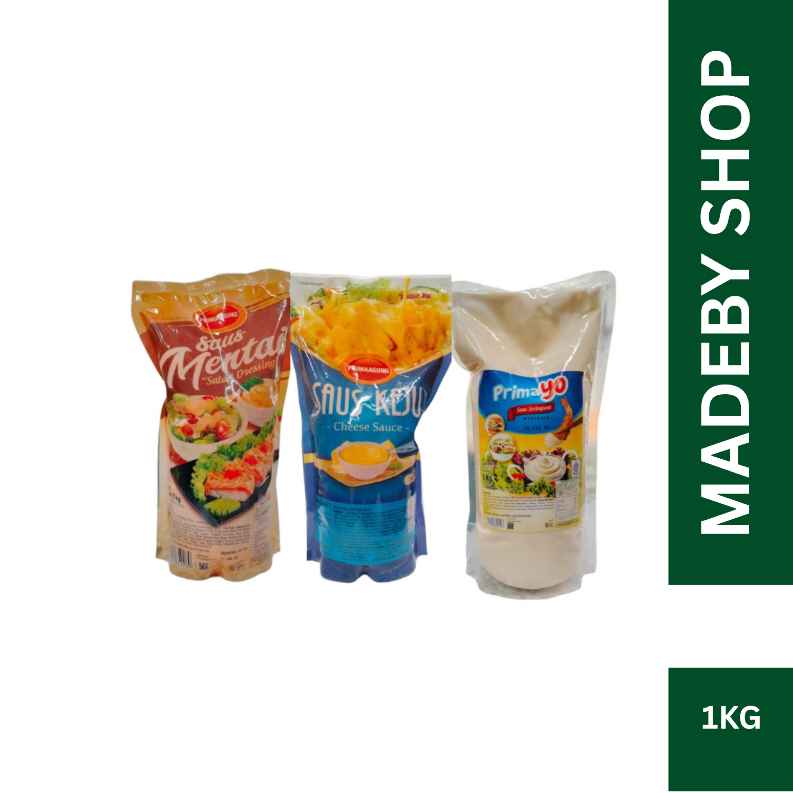 Saus Mentai Prima Agung Saus Saus Keju Primayo 1 KG