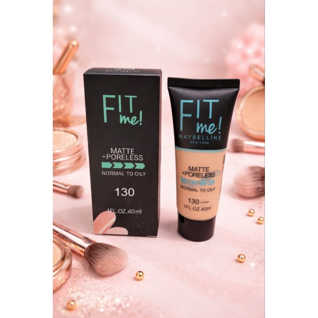 NEW maybelline fit me foundation tube  / maybelline fit me  mate porelles / maybelline fit me normal
