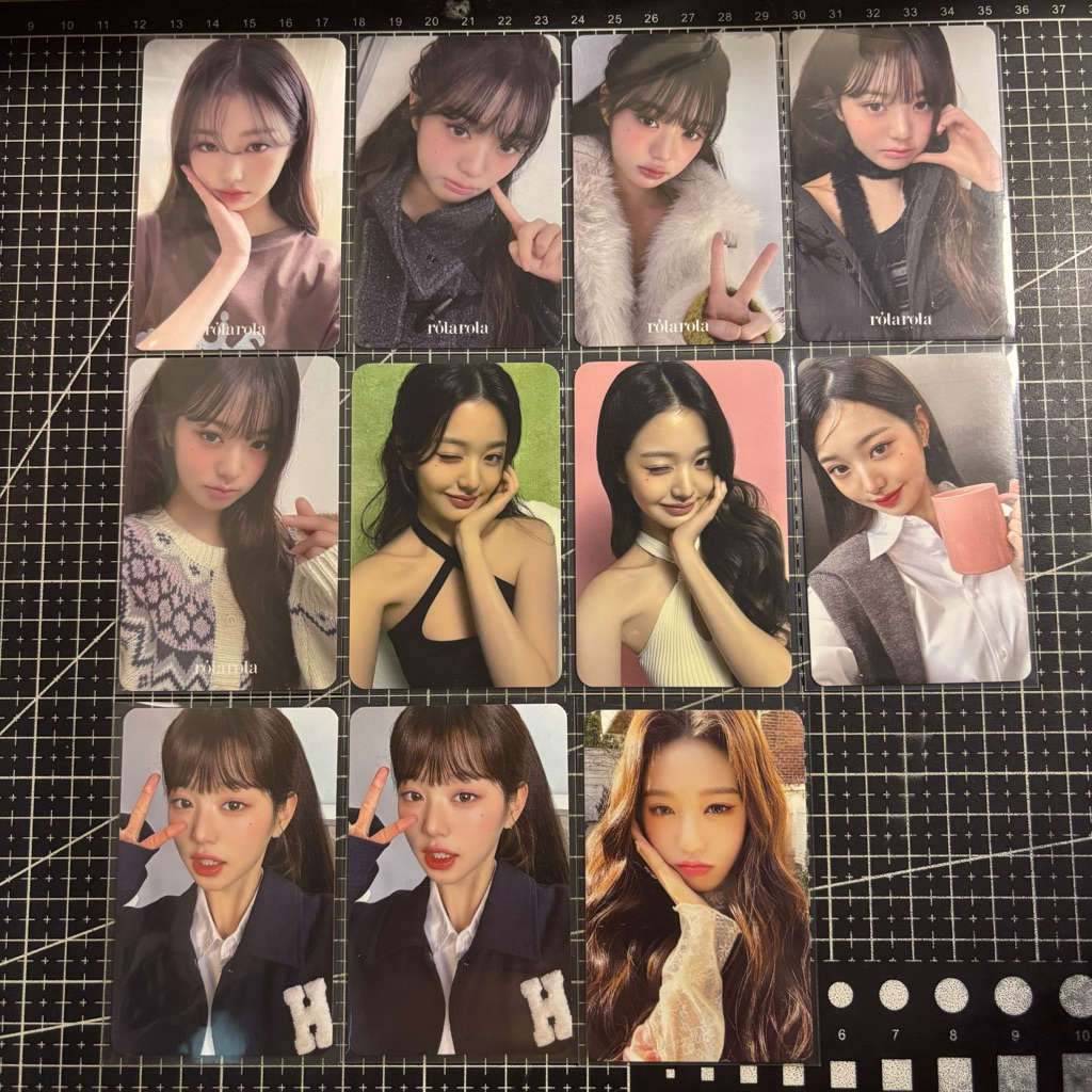 PC PHOTOCARD IVE WONY WONYOUNG HAPA KRISTIN, MEDICUBE, SG22 SEASON’S GREETING 2022 WELCOME PACKAGE A