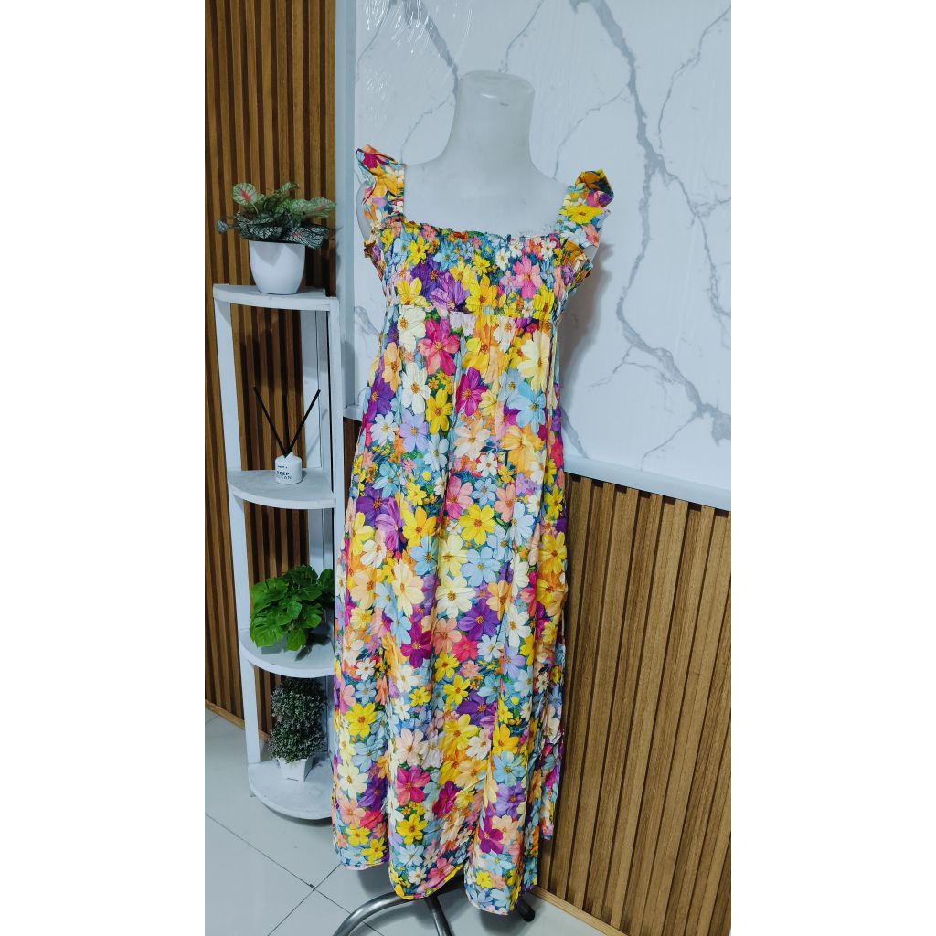 Daster bunga kuning
