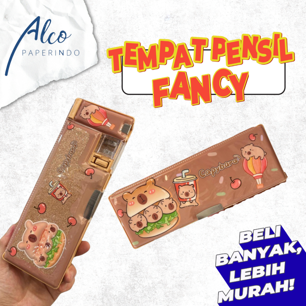 Tempat Pensil Magnet (PENSIL CASE) XPM-573-1 CAPPYBARA