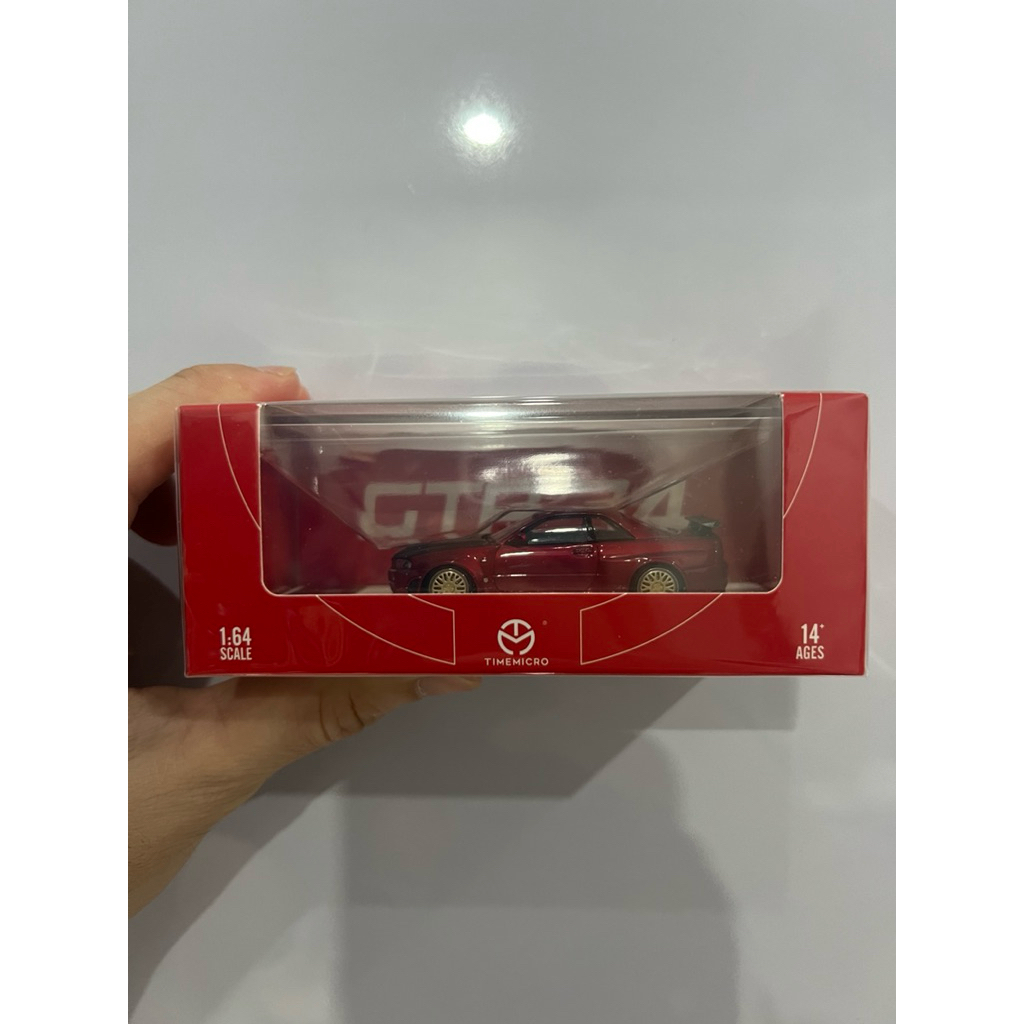 time micro nissan skyline gtr r34