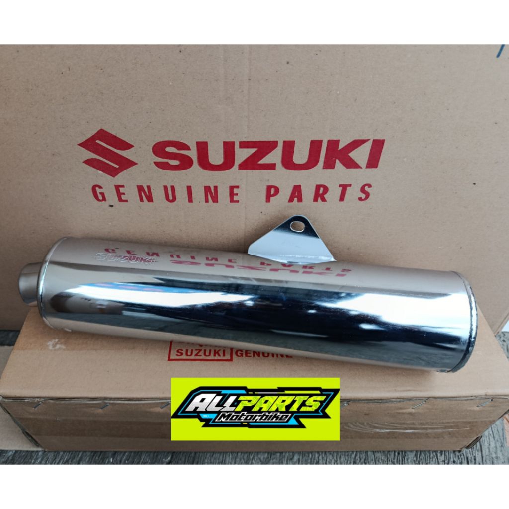 CILINCER KNALPOT /SILINCER SATRIA FU 150 KARBU TIPE CBU/ CKD KODE 25G00 100% ORIGINAL SGP