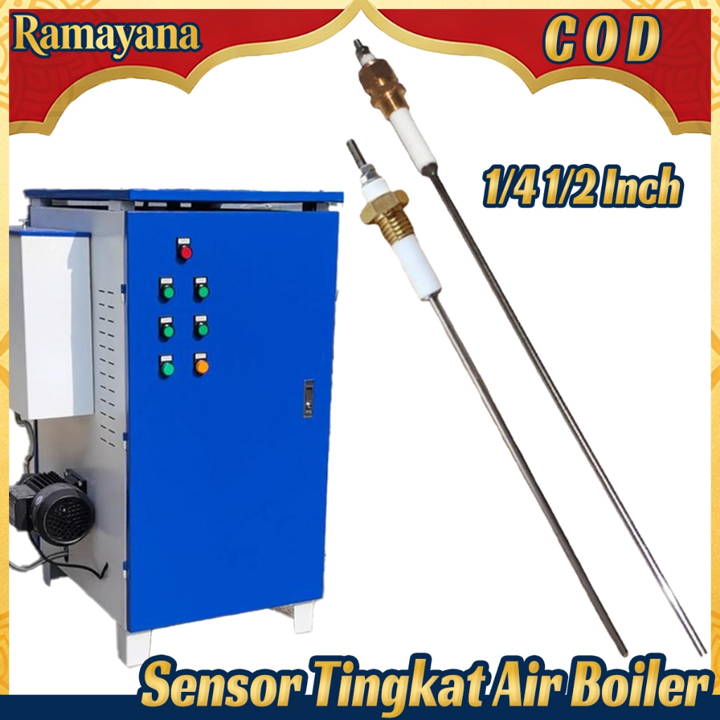 Sensor Otomatis Level Air Batang Elektroda Boiler drat 1/4 1/2 Inch Elektroda Ketinggian Air untuk S