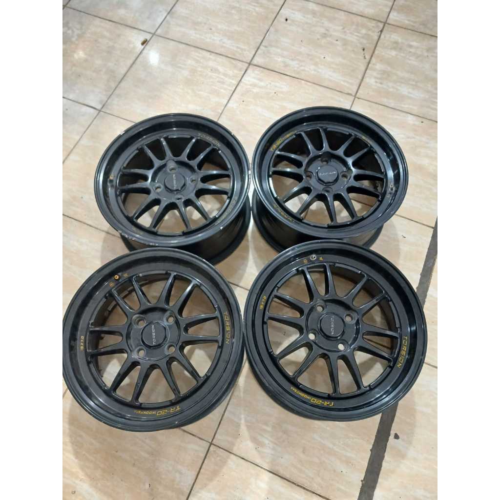 VELG MOBIL SECOND RING 15 RACING TORSION R15 4X100 AGYA AYLA SIGRA CALYA AVEGA MOBILIO FREED BRIO