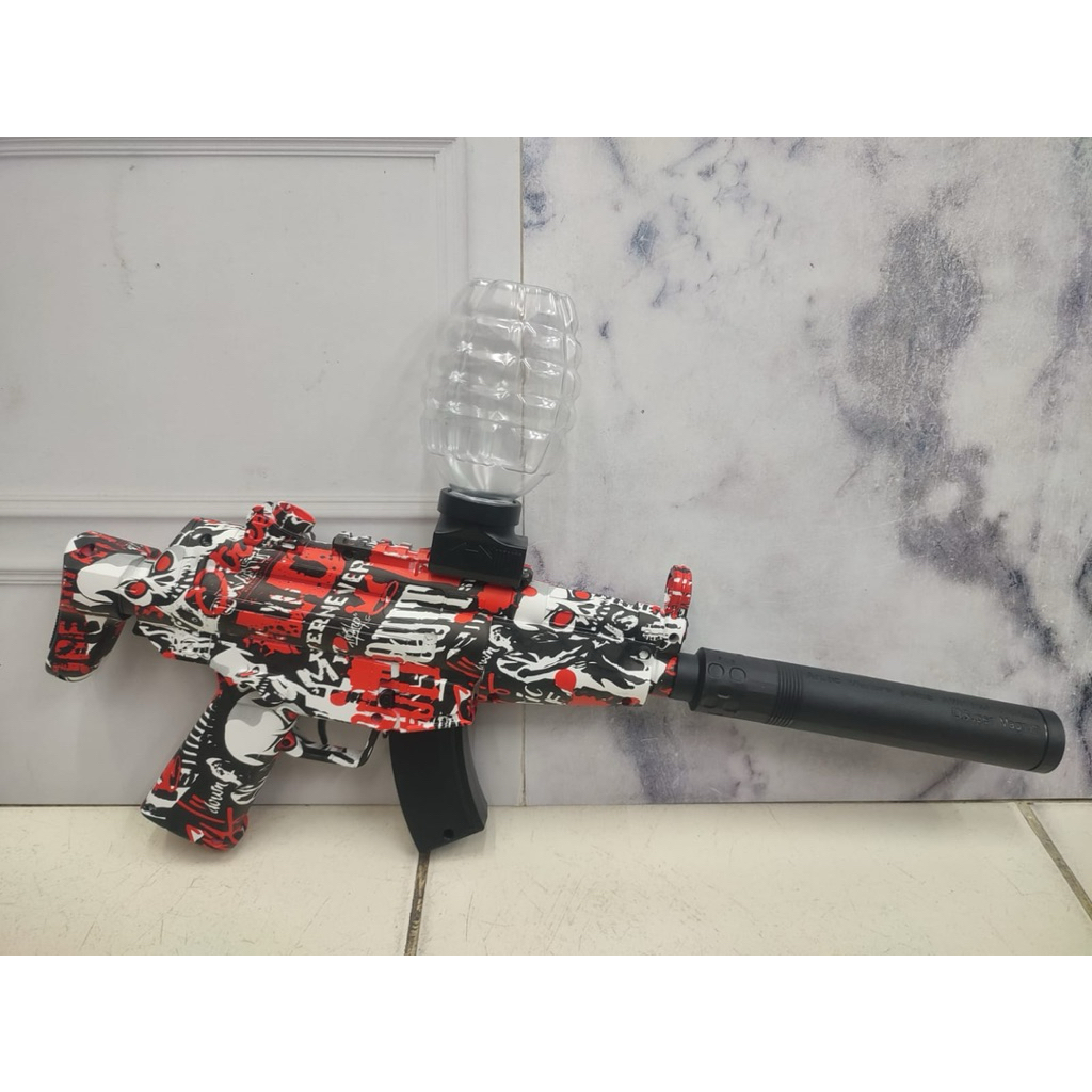 Mainan Water Gel MP5 High Speed Shoot Gel Blaster Toy Gun